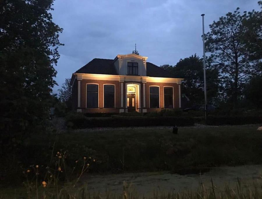 Hoogzand Statige Boerderijwoning Met Vrij Uitzicht En Tuin 빌라 외부 사진