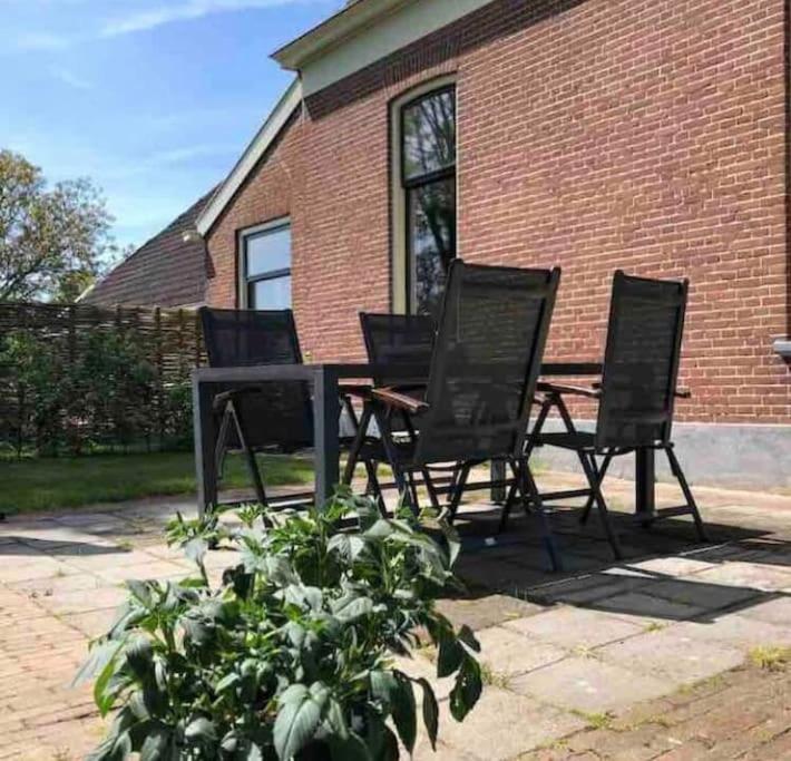 Hoogzand Statige Boerderijwoning Met Vrij Uitzicht En Tuin 빌라 외부 사진
