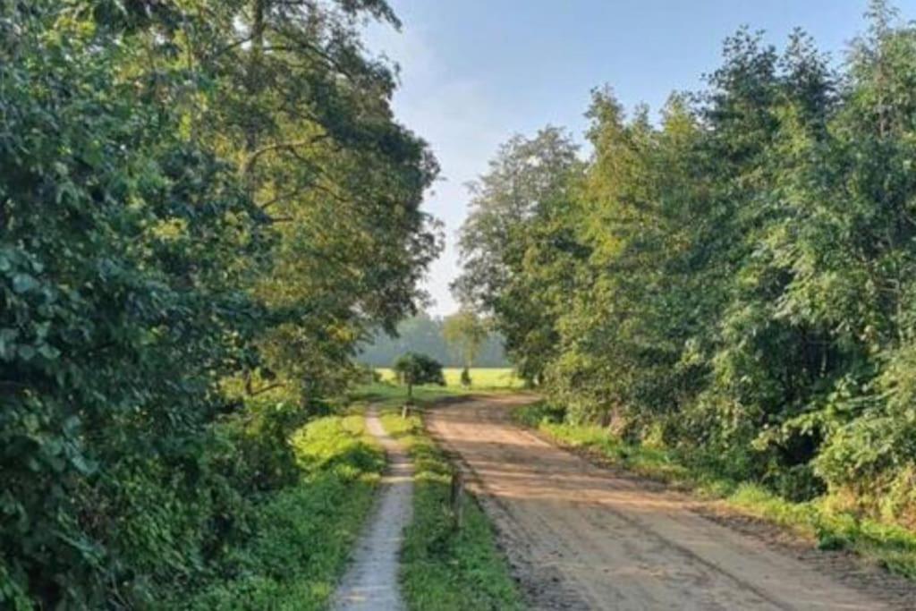 Hoogzand Statige Boerderijwoning Met Vrij Uitzicht En Tuin 빌라 외부 사진